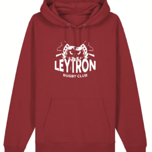 Hoodie rouge RC Leytron