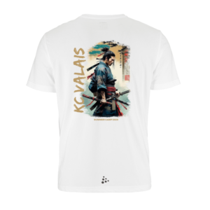 T-shirt Blanc Craft Samouraï